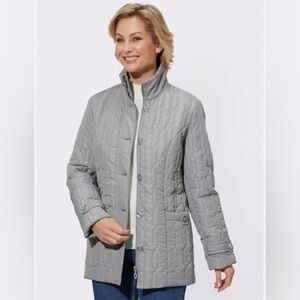 Calvin Klein Women's Quilted Utility Jacket Sz M - NEW